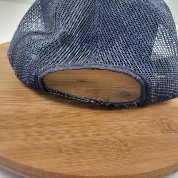 Vintage CAT Diesel Power Mesh Trucker Cap USA‎ Adjustable Blue Caterpillar Inc - Picture 5 of 12